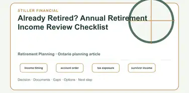 Already Retired? Annual Retirement Income Review Checklist