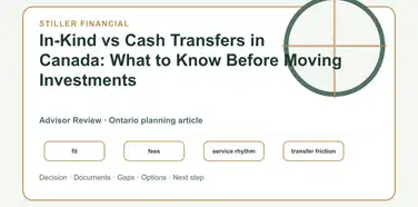In-Kind vs Cash Transfers in Canada: What to Know Before Moving Investments