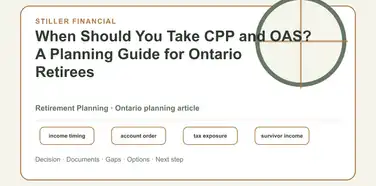 When Should You Take CPP and OAS? A Planning Guide for Ontario Retirees