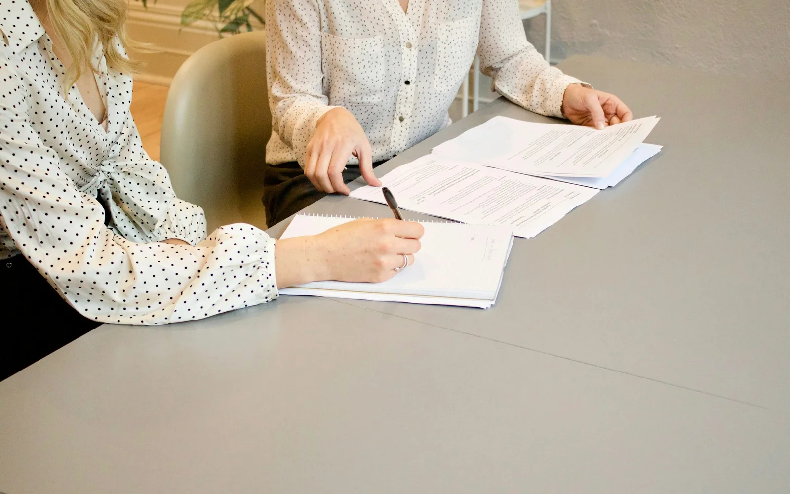 Business-owner planning documents and corporate planning notes.