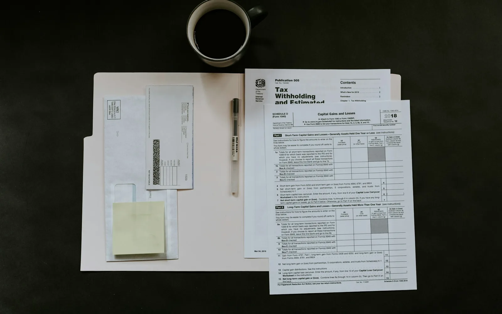 Work-from-home expense worksheet.